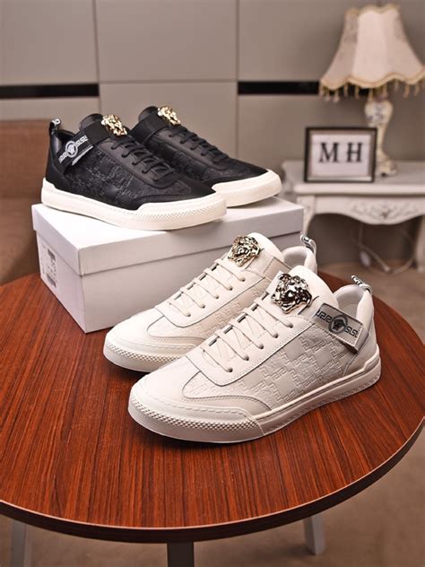 mens versace sneakers cheap|versace sneakers men price.